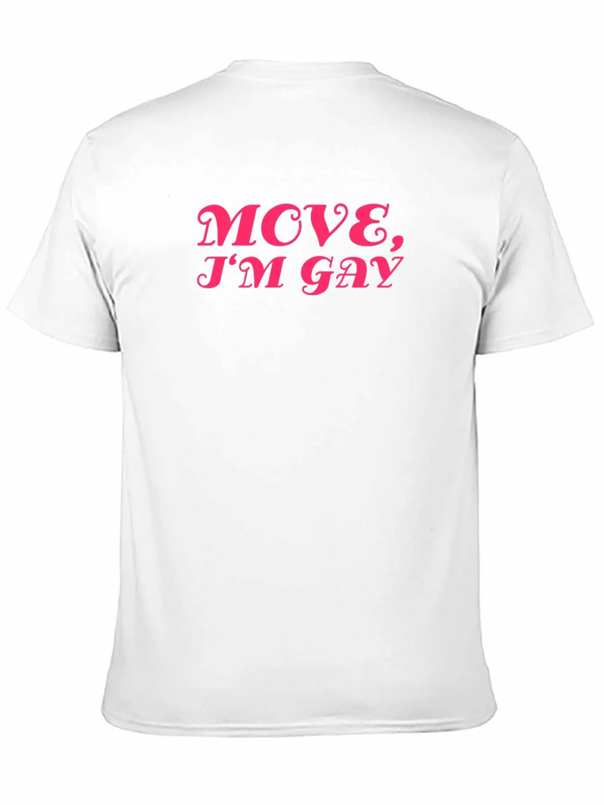 Move Im Gay Graphic Tee - Black product image 2