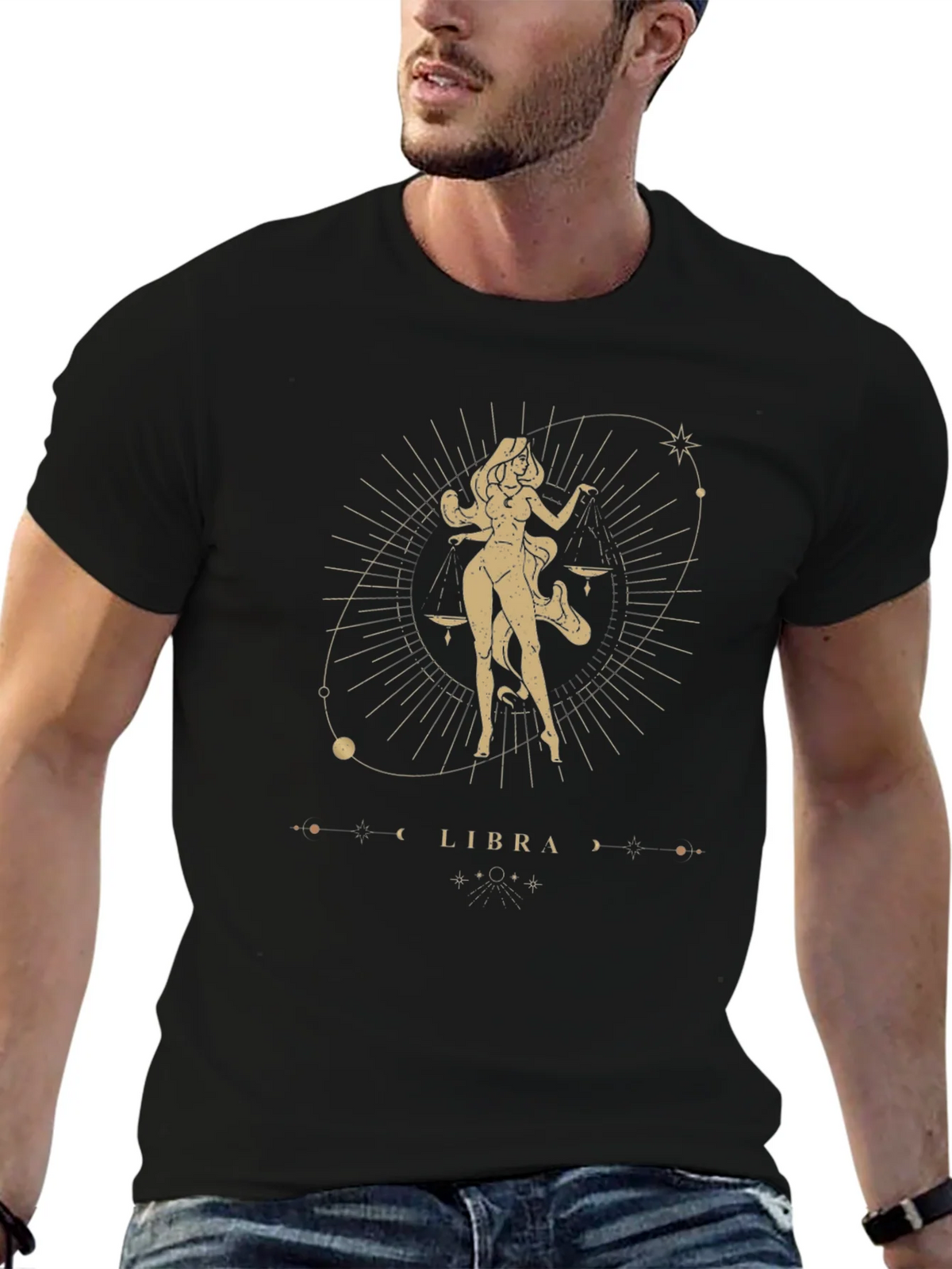 Libra Zodiac Graphic Tee - Stylish Astrology Design product image 8