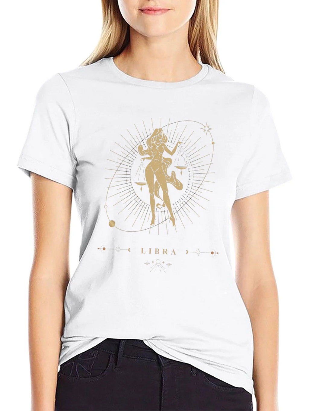 Libra Zodiac Graphic Tee - Stylish Astrology Design product image 10