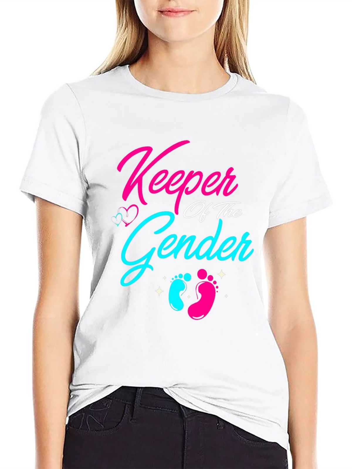 Keeper of the Gender Reveal T-Shirt product image 11