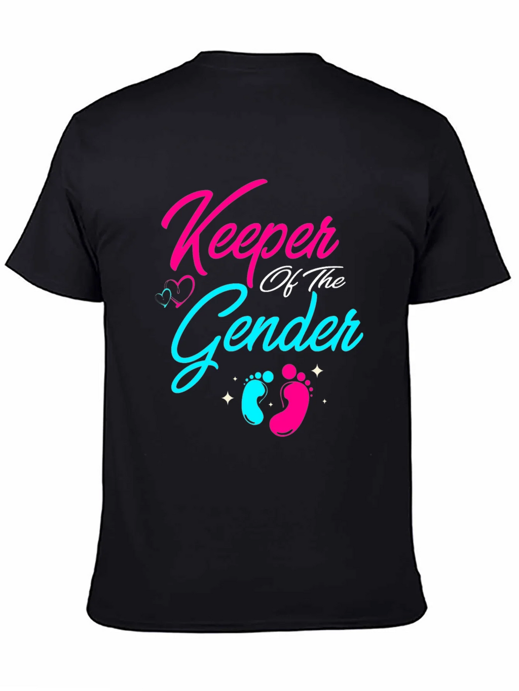 Keeper of the Gender Reveal T-Shirt product image 7