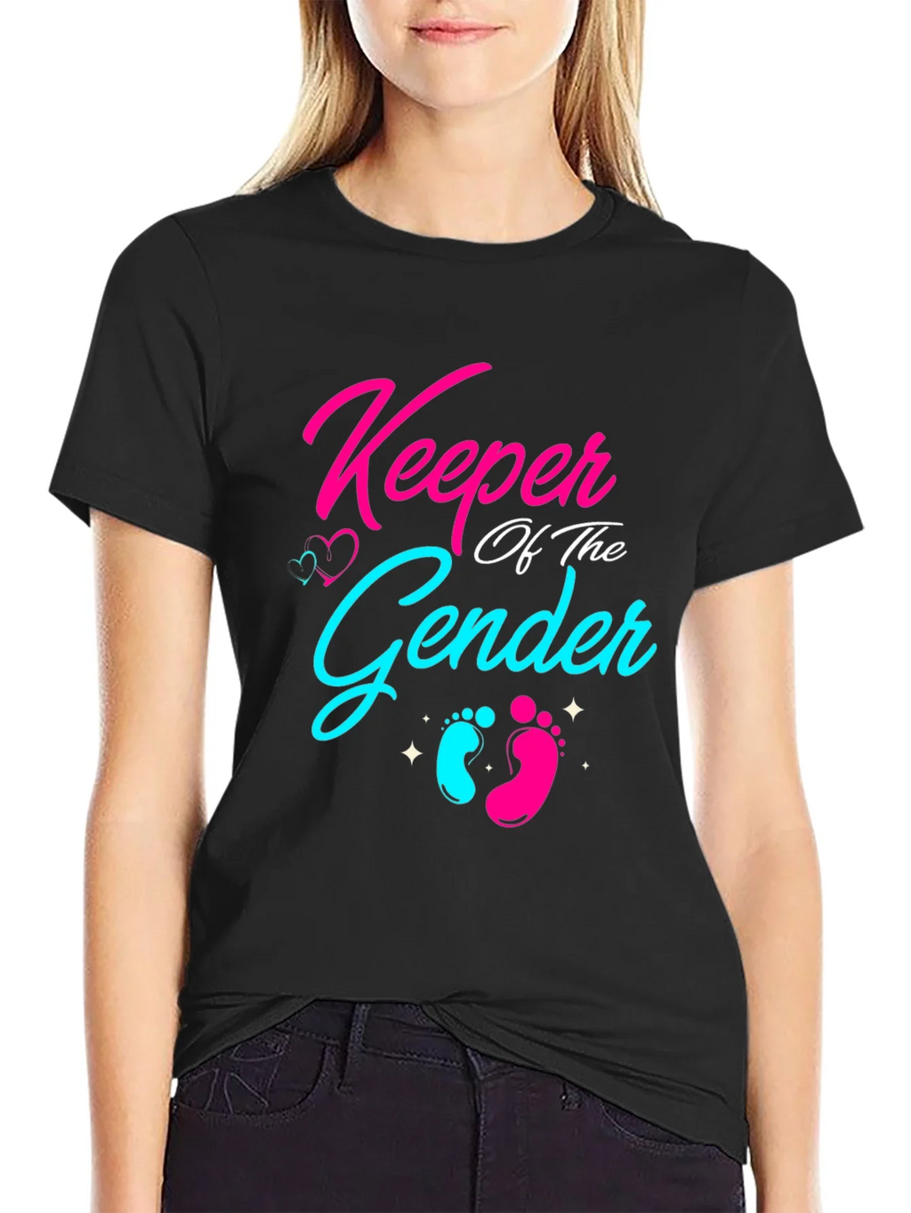 Keeper of the Gender Reveal T-Shirt product image 5