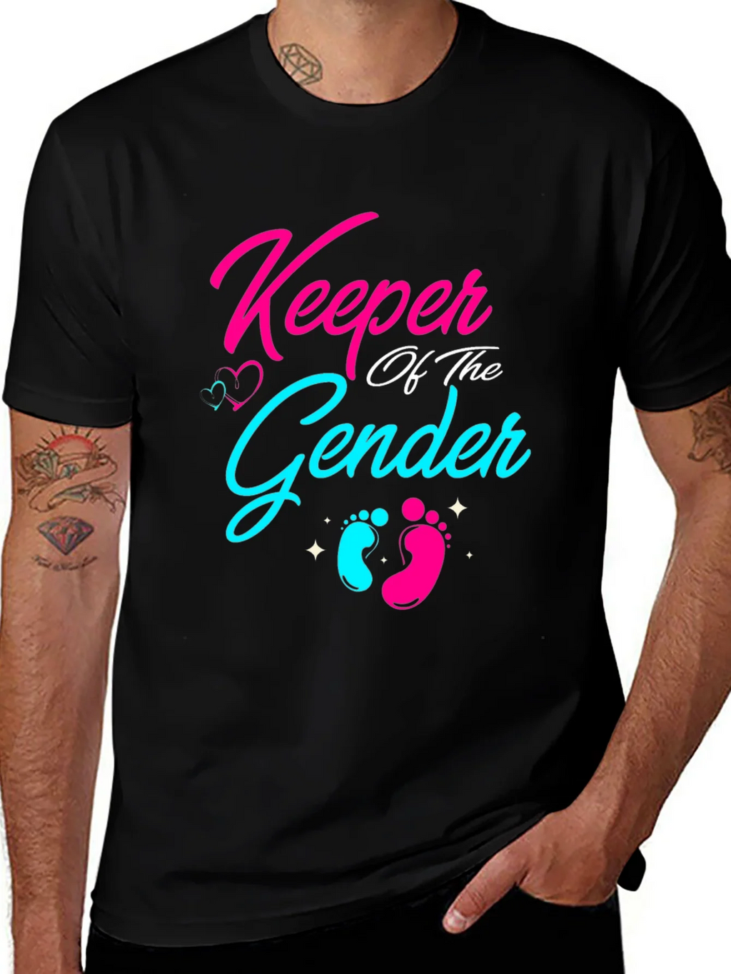 Keeper of the Gender Reveal T-Shirt product image 1