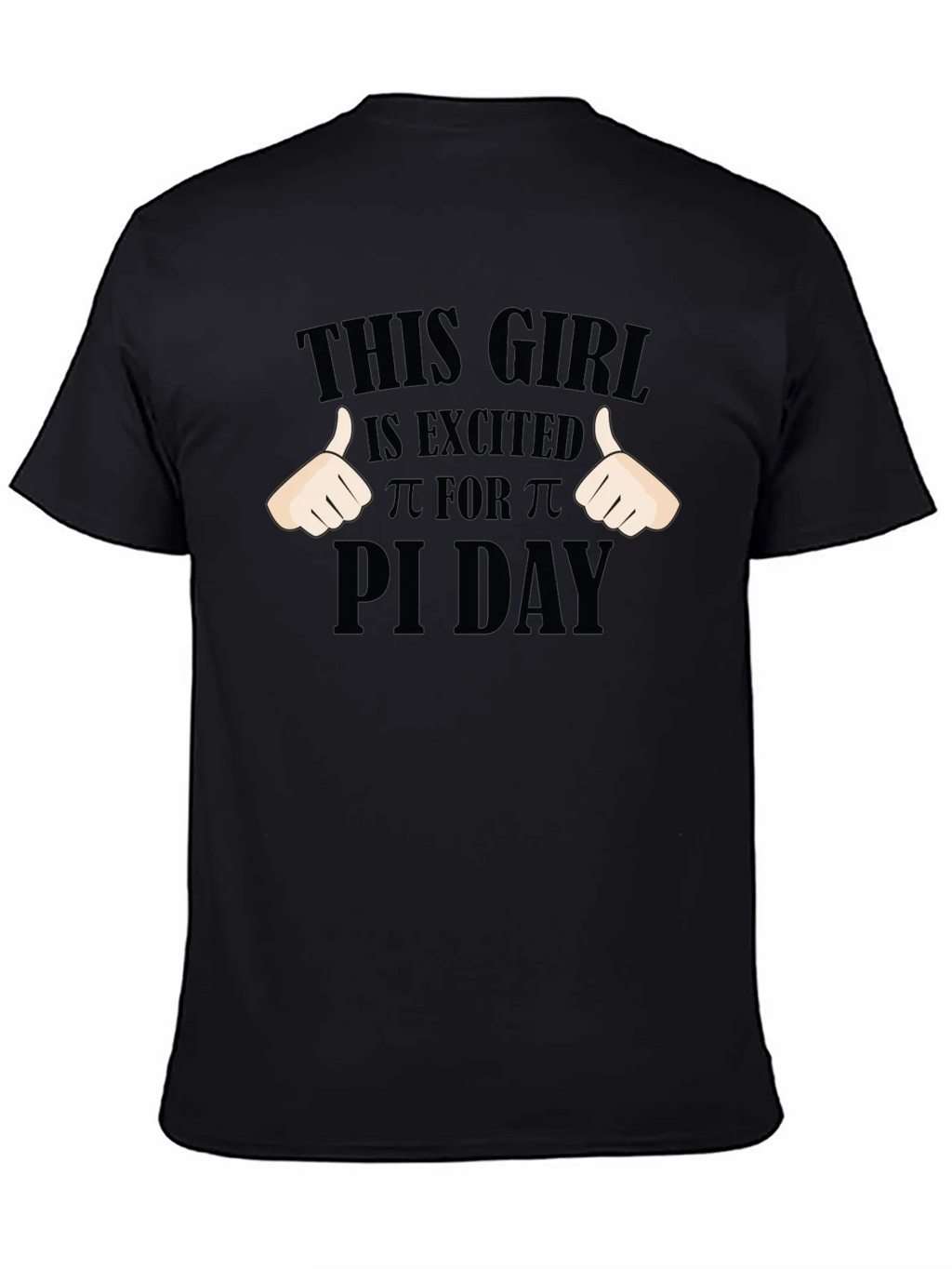 Pi Day Excited Girl T-Shirt - Math Geek Apparel product image 7