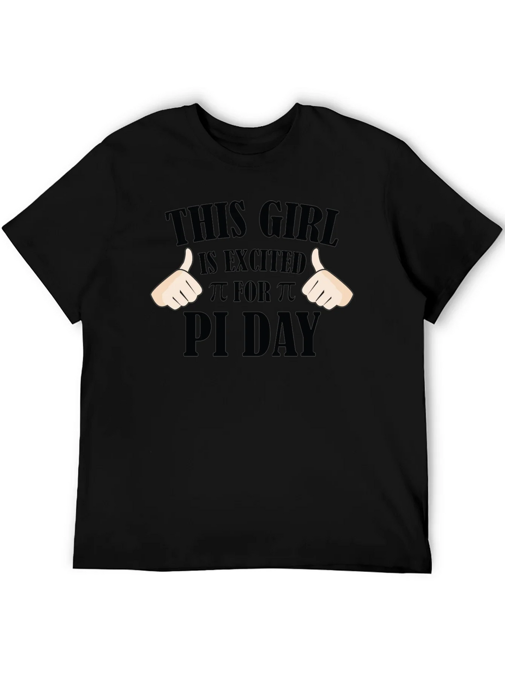 Pi Day Excited Girl T-Shirt - Math Geek Apparel product image 8