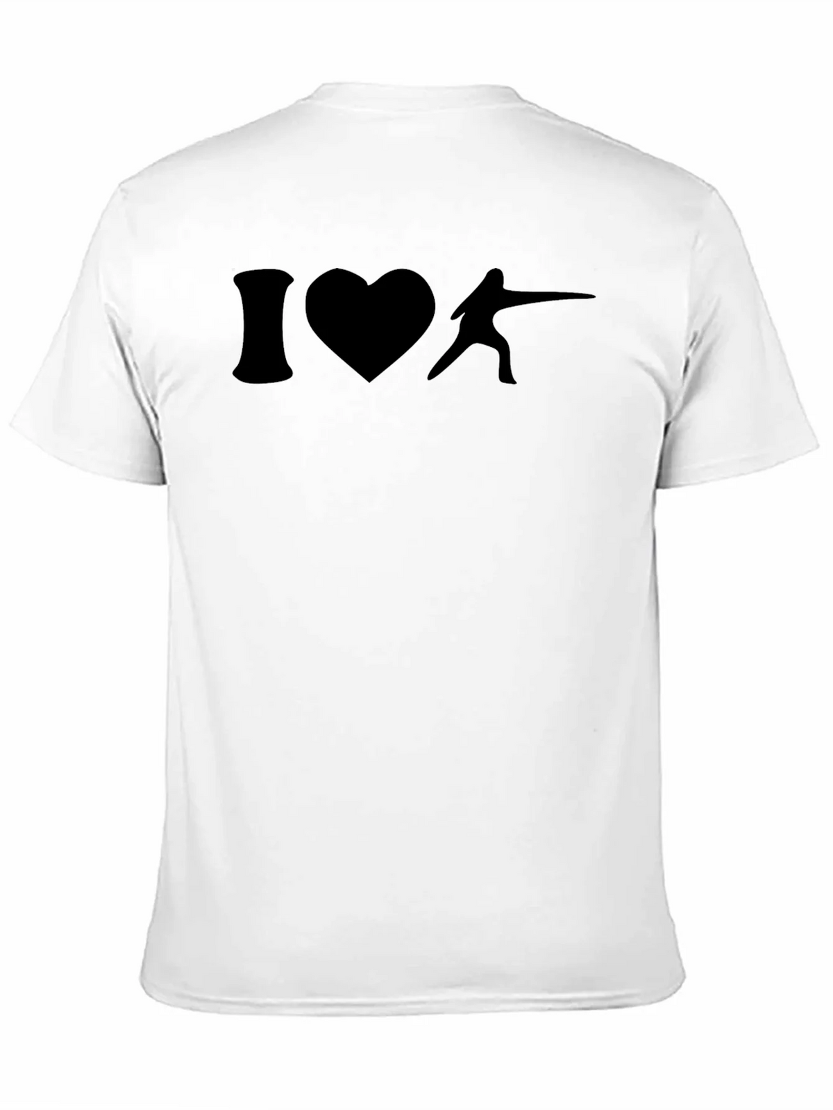 I Heart Fencing T-Shirt - Black product image 2