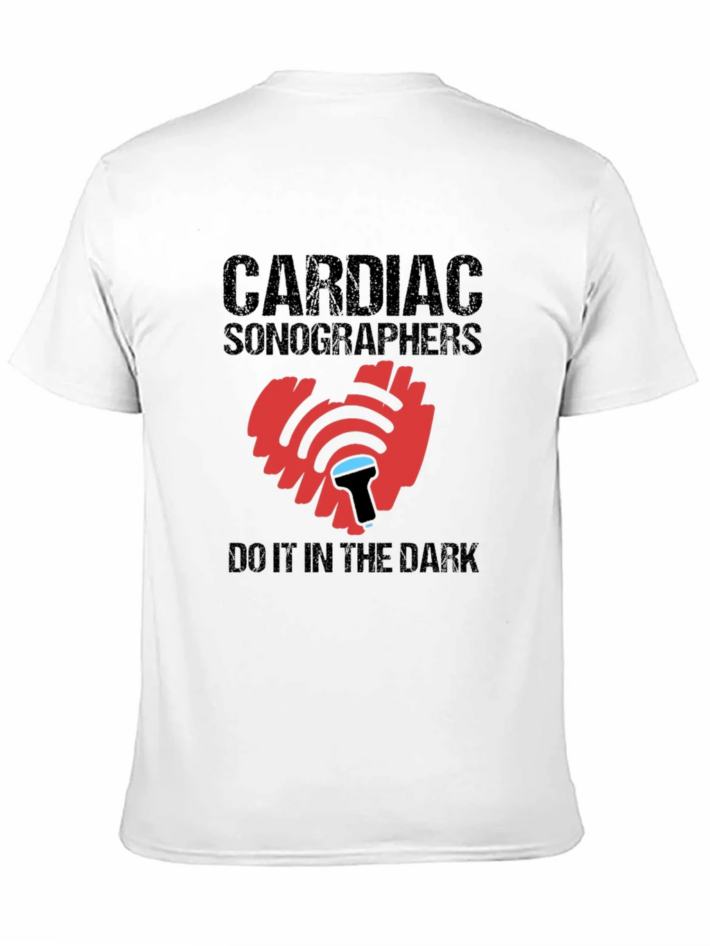 Cardiac Sonographer T-Shirt Heart Ultrasound Tee product image 2