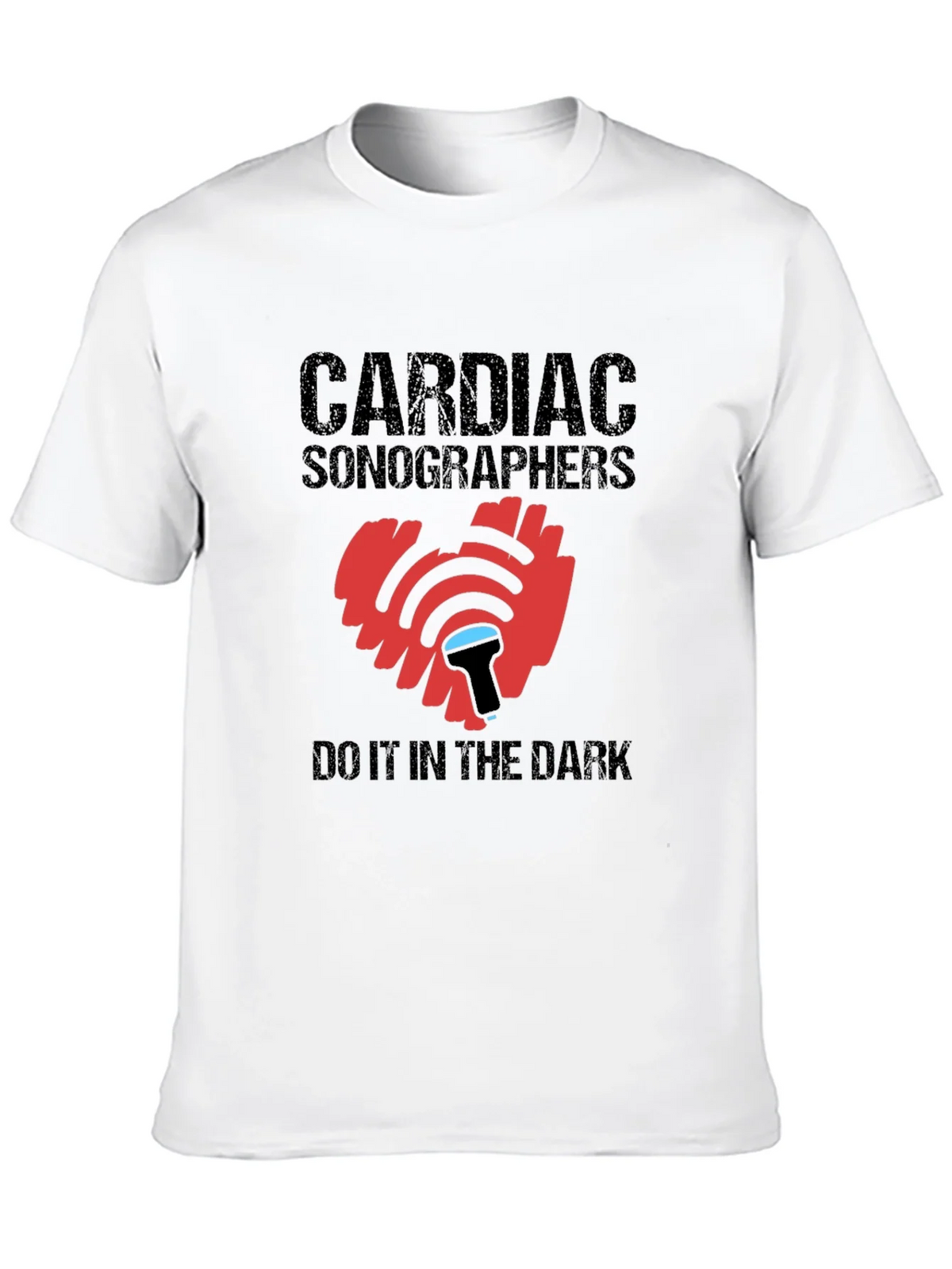 Cardiac Sonographer T-Shirt Heart Ultrasound Tee product image 12