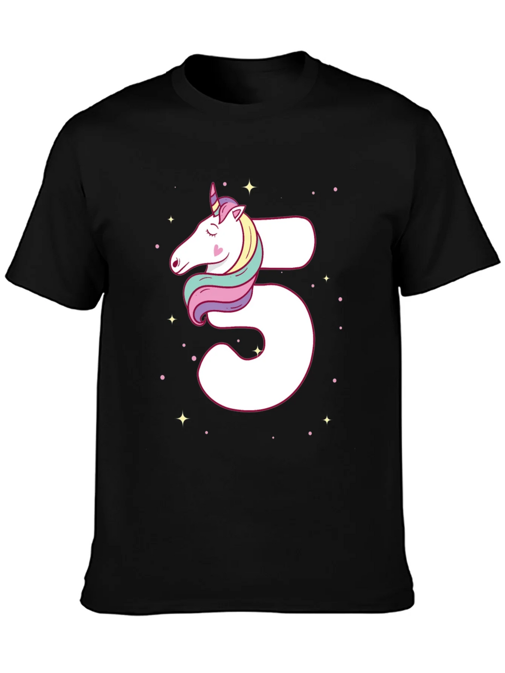 Unicorn 5th Birthday T-Shirt - Cute Party Outfit product image 6
