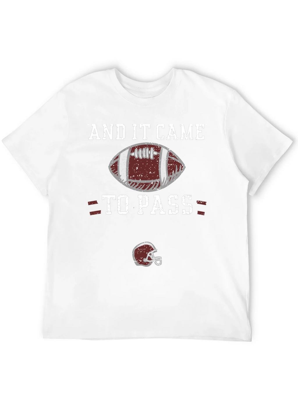 And It Came To Pass Football T-Shirt product image 3