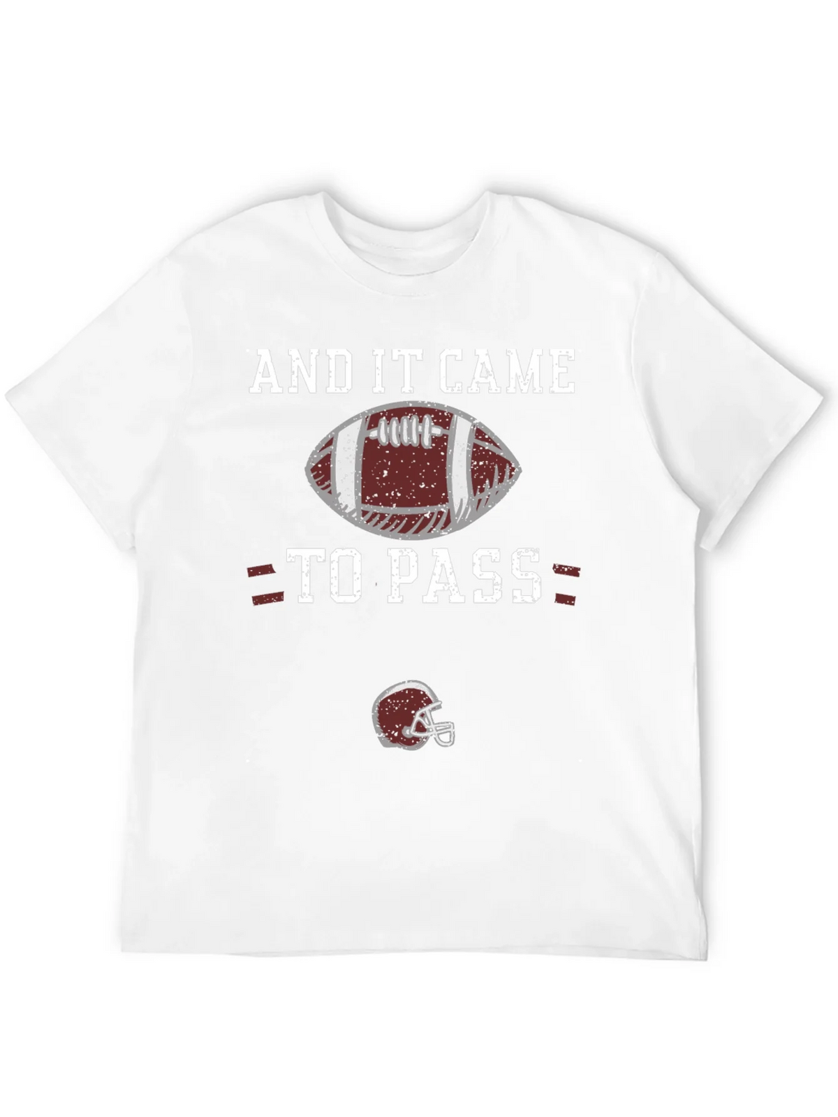 And It Came To Pass Football T-Shirt product image 3