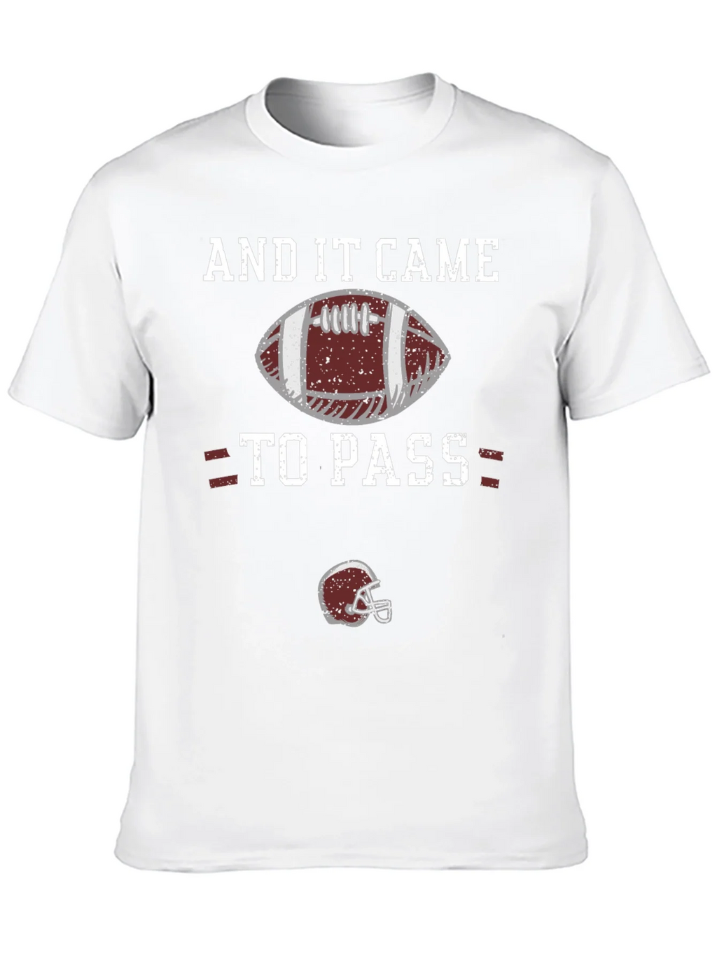 And It Came To Pass Football T-Shirt product image 11