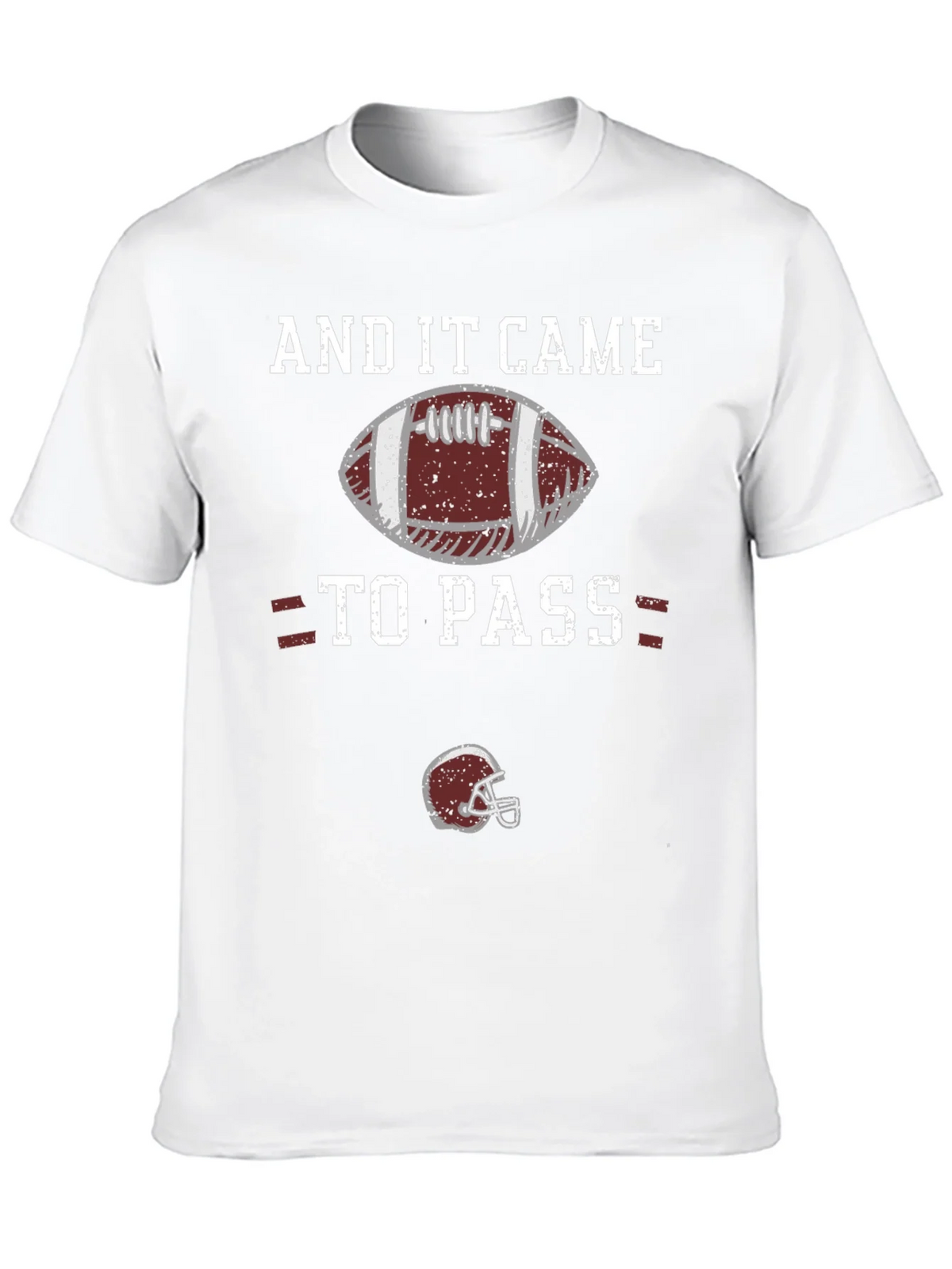 And It Came To Pass Football T-Shirt product image 11