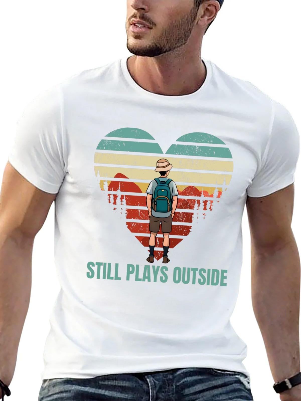 Still Plays Outside Graphic T-Shirt product image 4