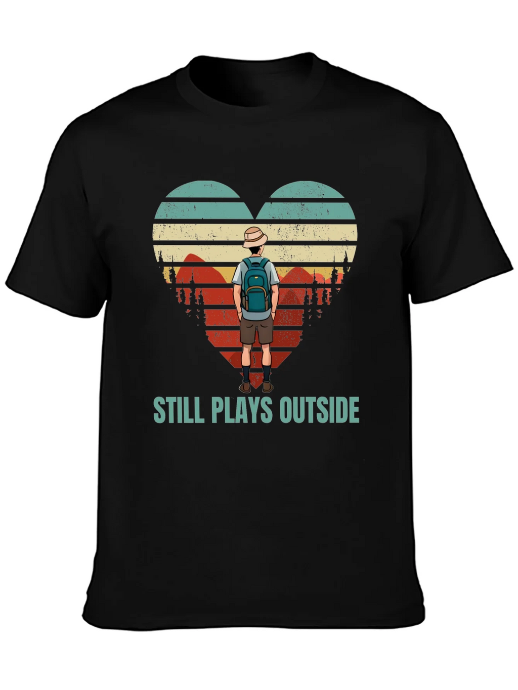 Still Plays Outside Graphic T-Shirt product image 6