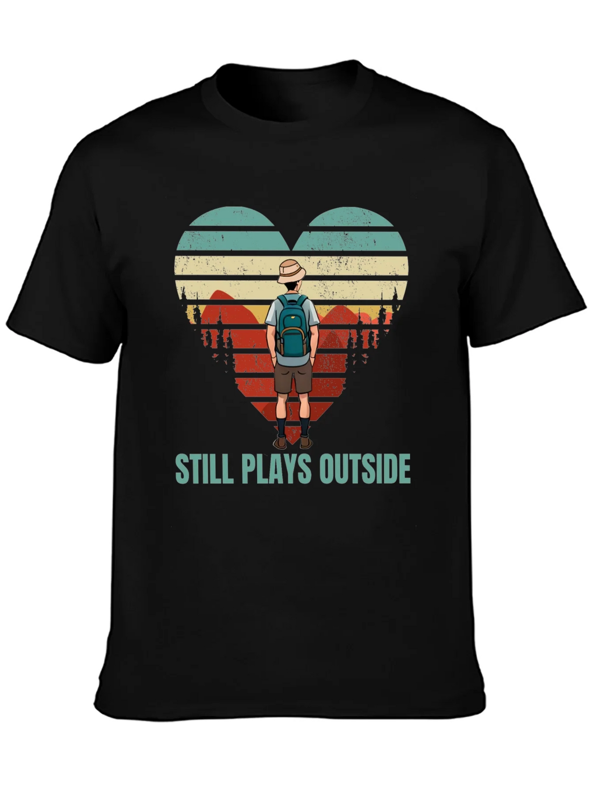 Still Plays Outside Graphic T-Shirt product image 6