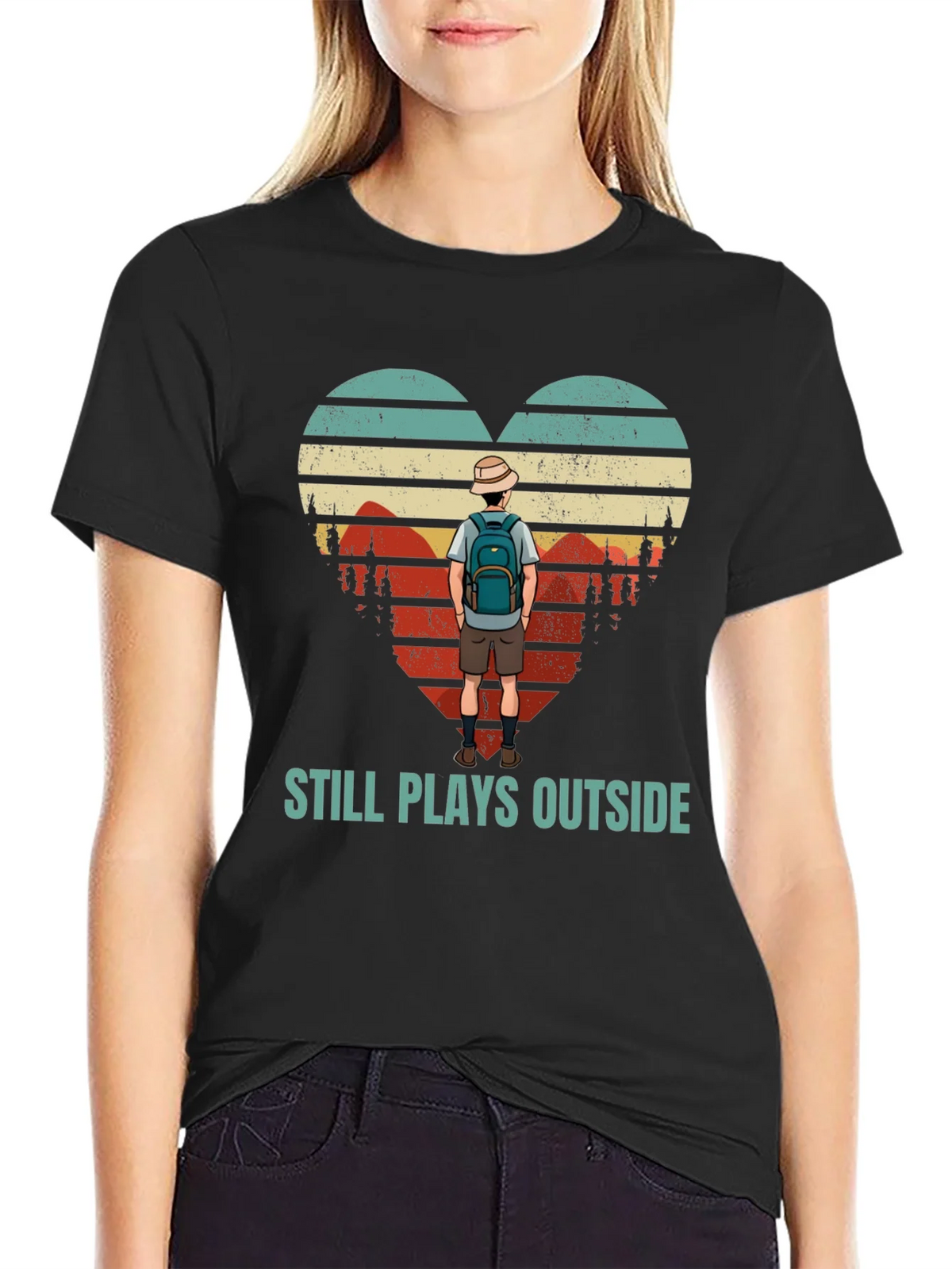 Still Plays Outside Graphic T-Shirt product image 5