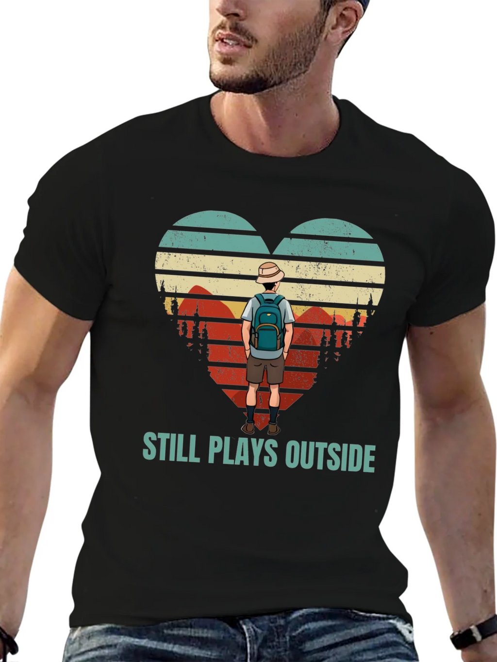 Still Plays Outside Graphic T-Shirt product image 9