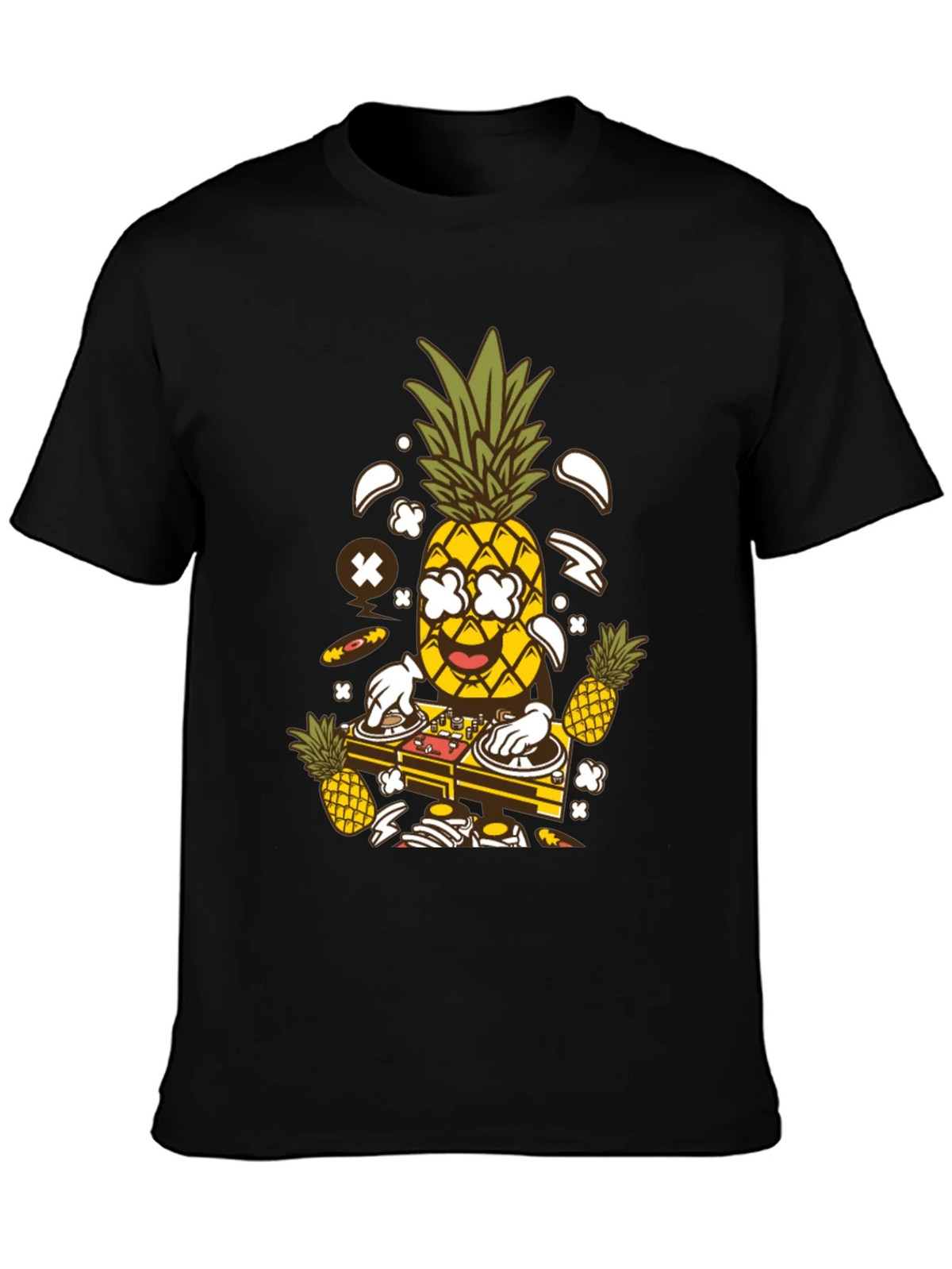 DJ Pineapple Graphic T-Shirt - Party Time! product image 6