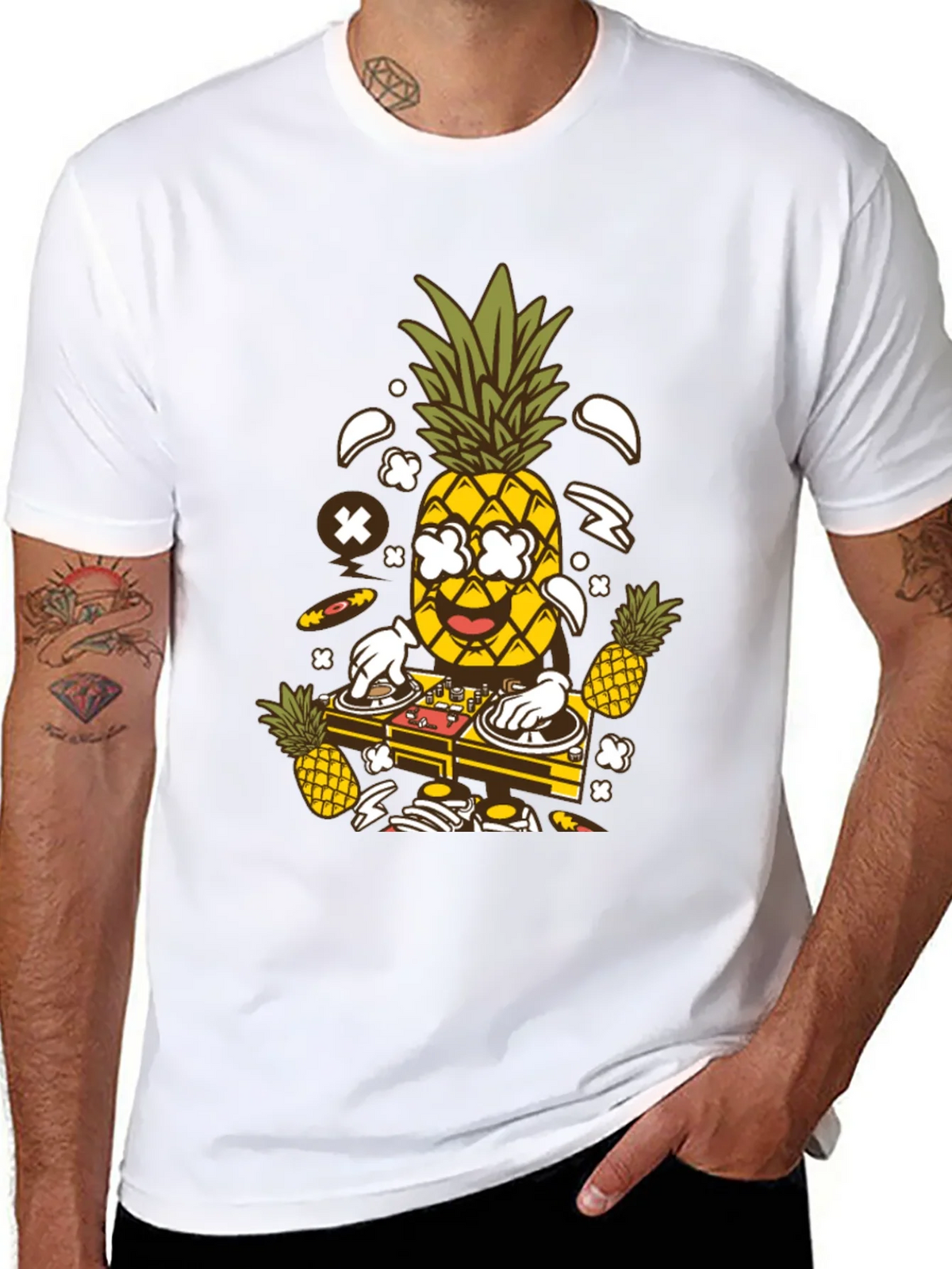 DJ Pineapple Graphic T-Shirt - Party Time! product image 10
