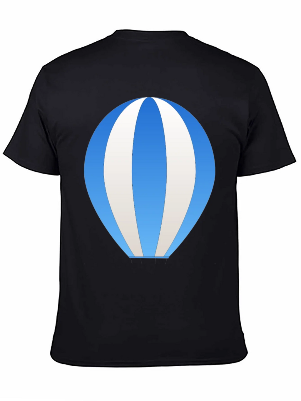 Blue Hot Air Balloon Graphic Tee product image 7