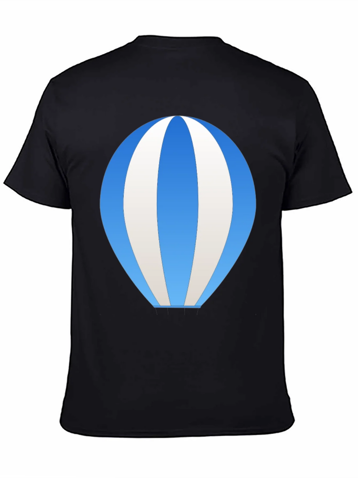Blue Hot Air Balloon Graphic Tee product image 7