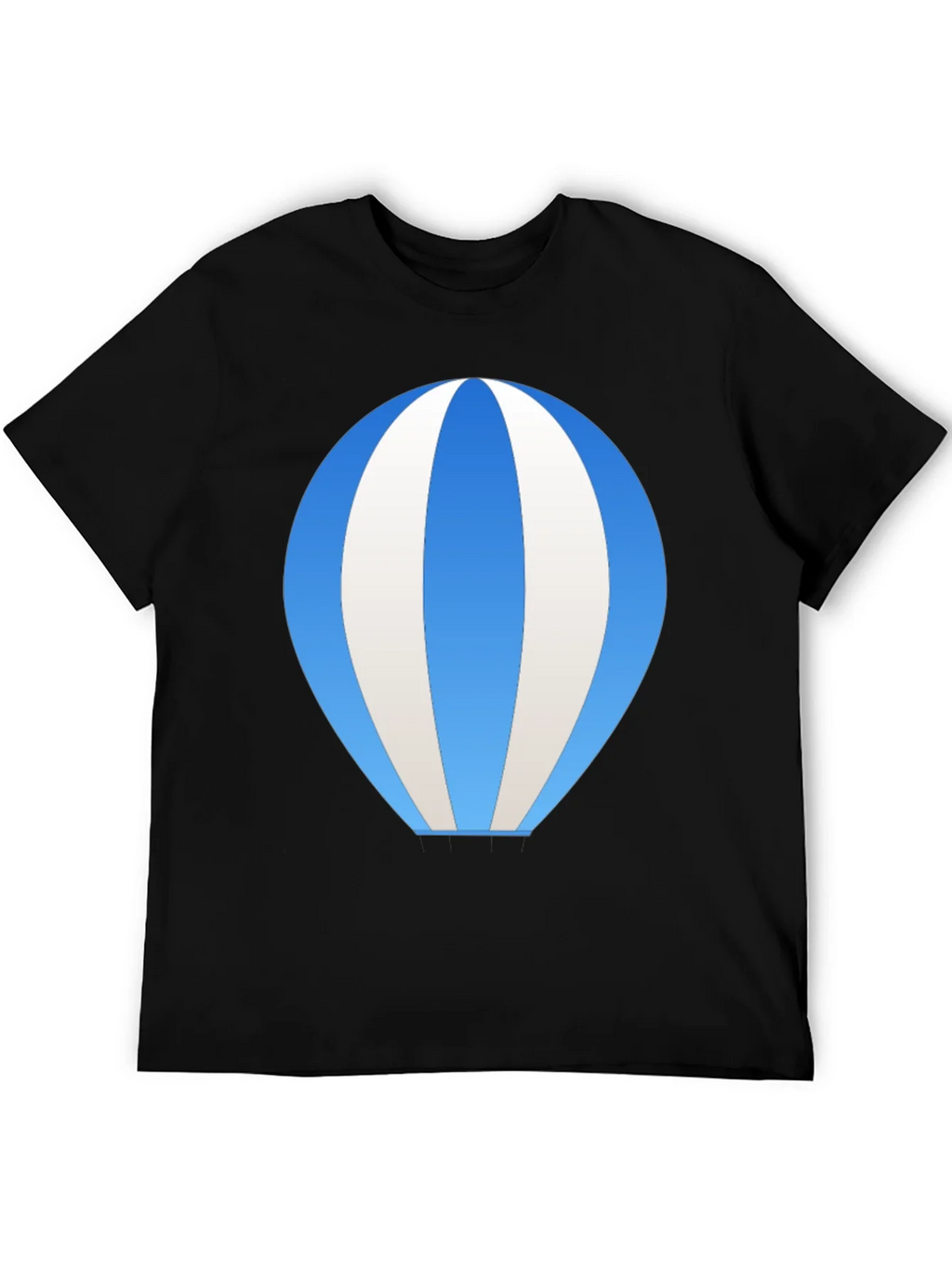 Blue Hot Air Balloon Graphic Tee product image 8
