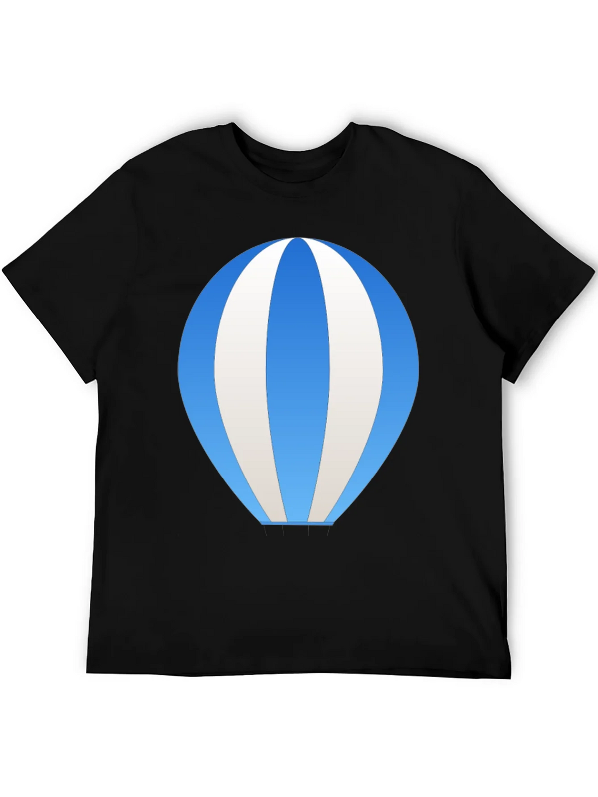 Blue Hot Air Balloon Graphic Tee product image 8