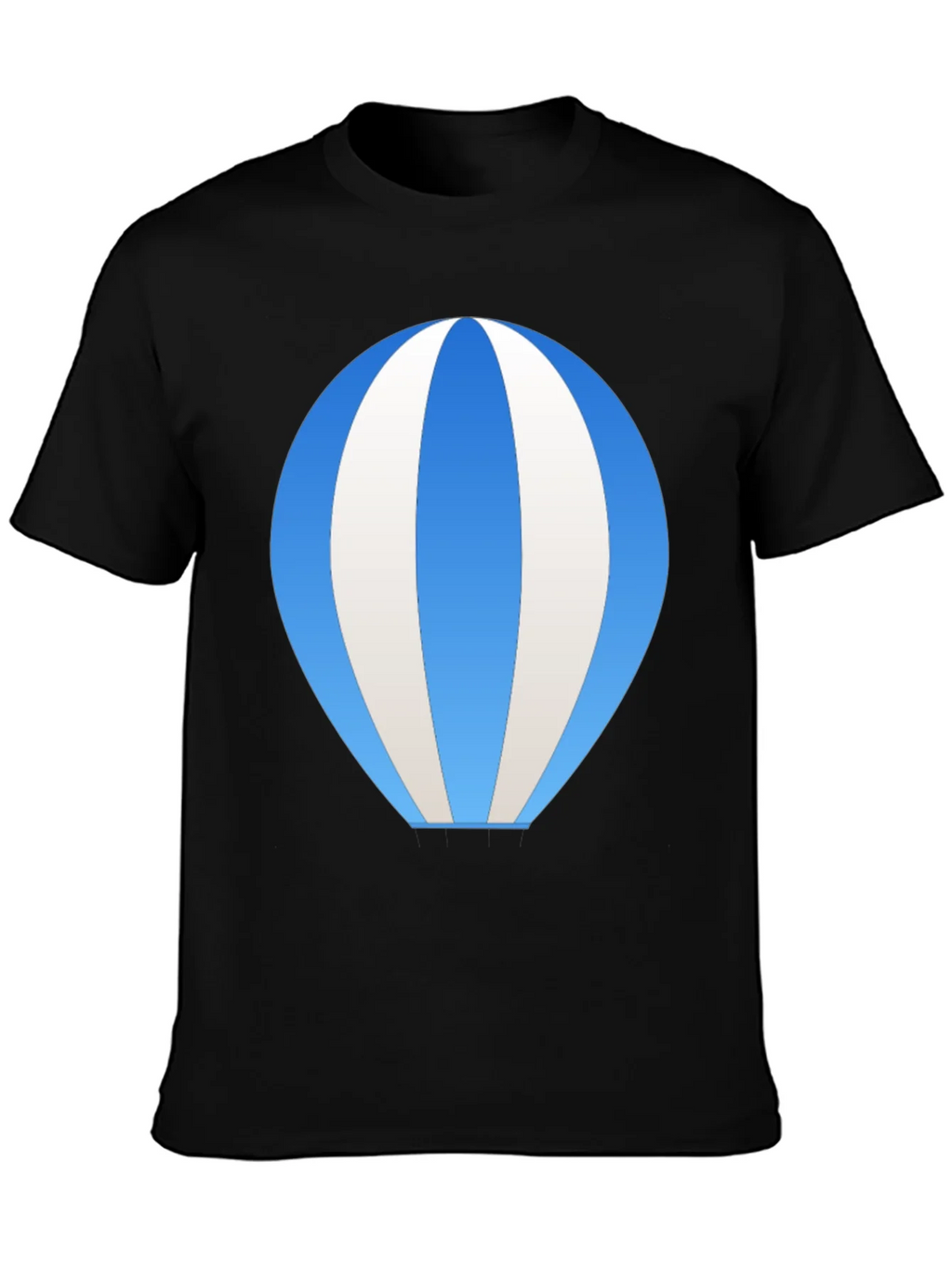 Blue Hot Air Balloon Graphic Tee product image 6