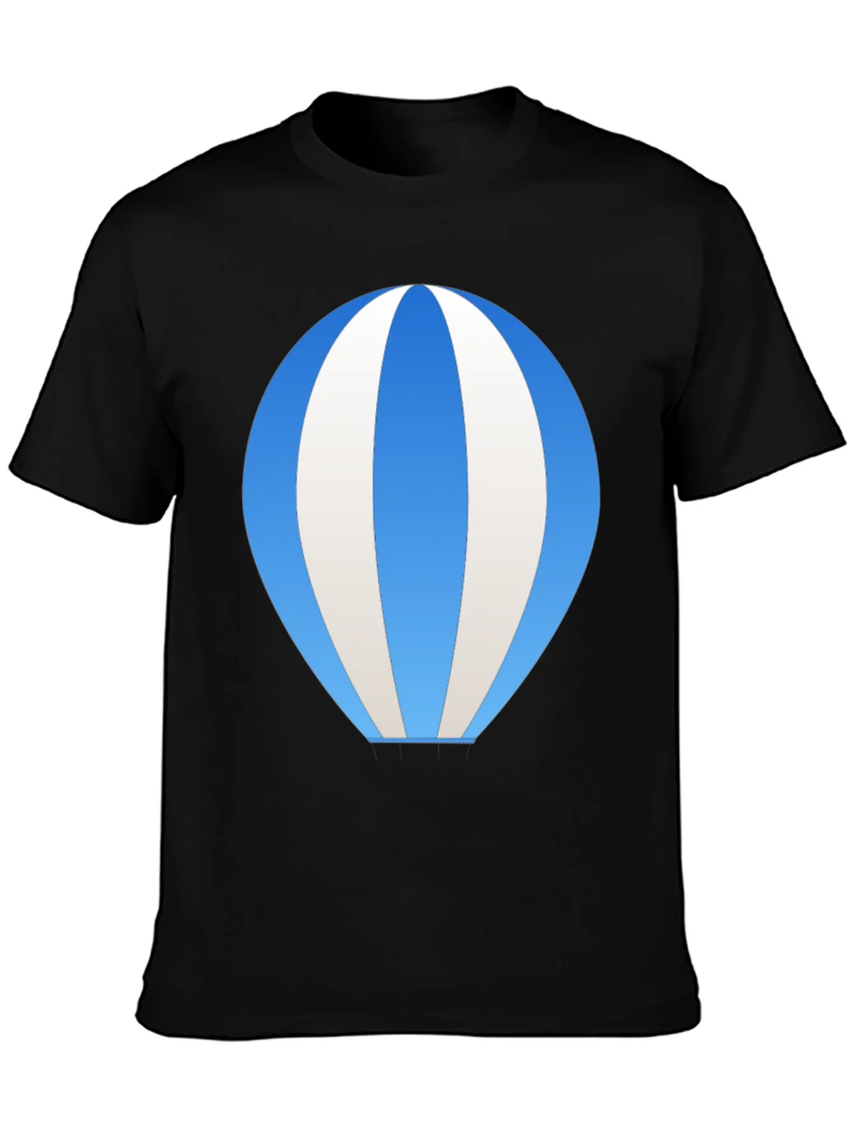 Blue Hot Air Balloon Graphic Tee product image 6