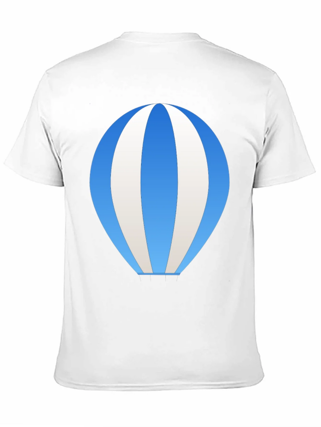 Blue Hot Air Balloon Graphic Tee product image 2