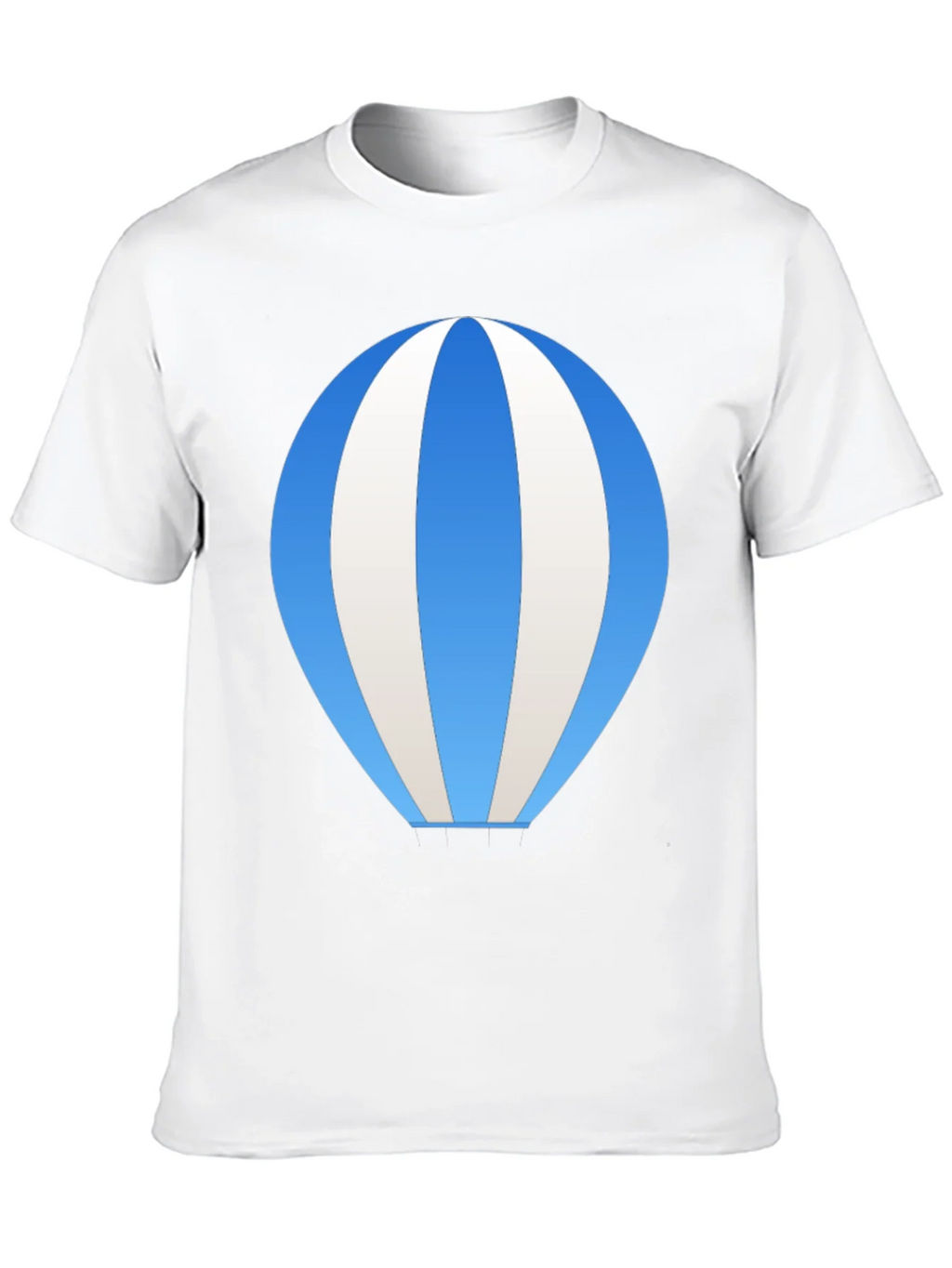 Blue Hot Air Balloon Graphic Tee product image 12