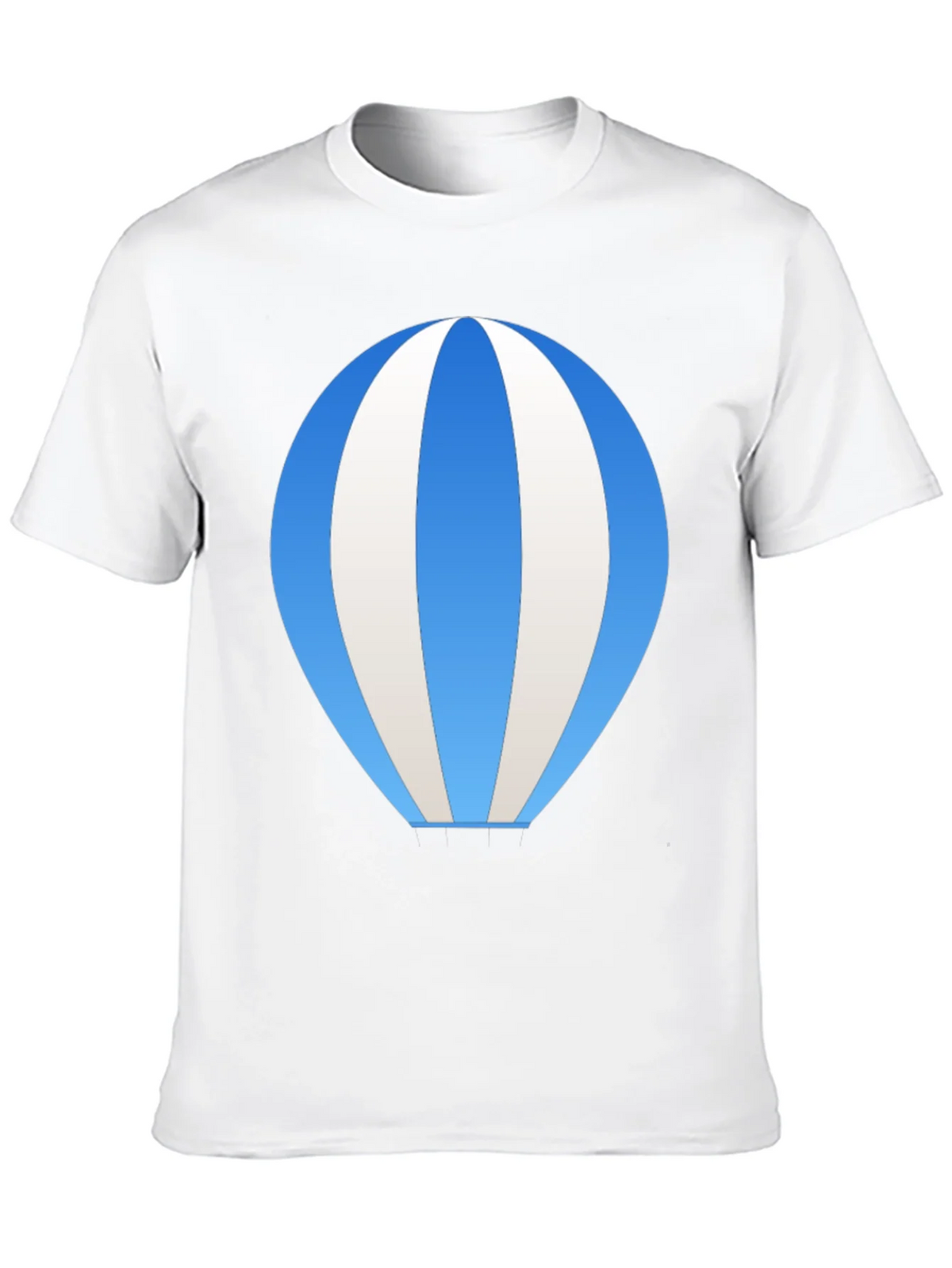 Blue Hot Air Balloon Graphic Tee product image 12
