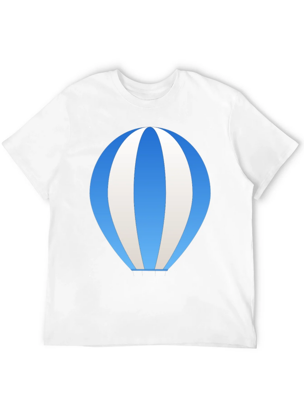 Blue Hot Air Balloon Graphic Tee product image 3