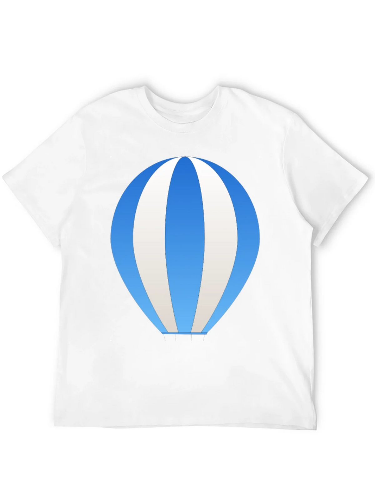 Blue Hot Air Balloon Graphic Tee product image 3