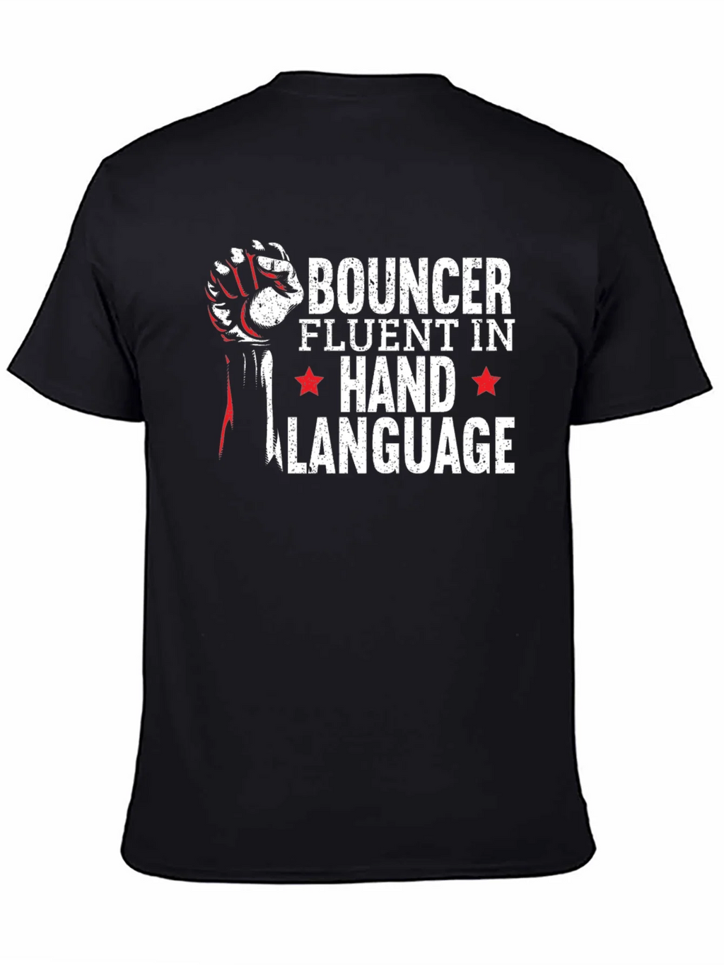 Bouncer Hand Language T-Shirt product image 7