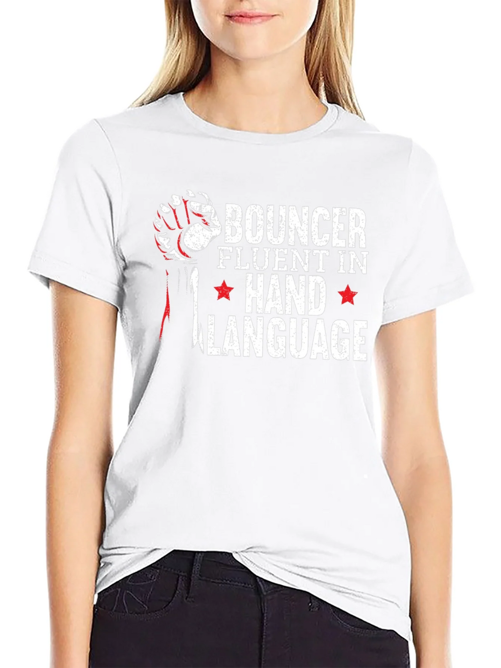Bouncer Hand Language T-Shirt product image 11