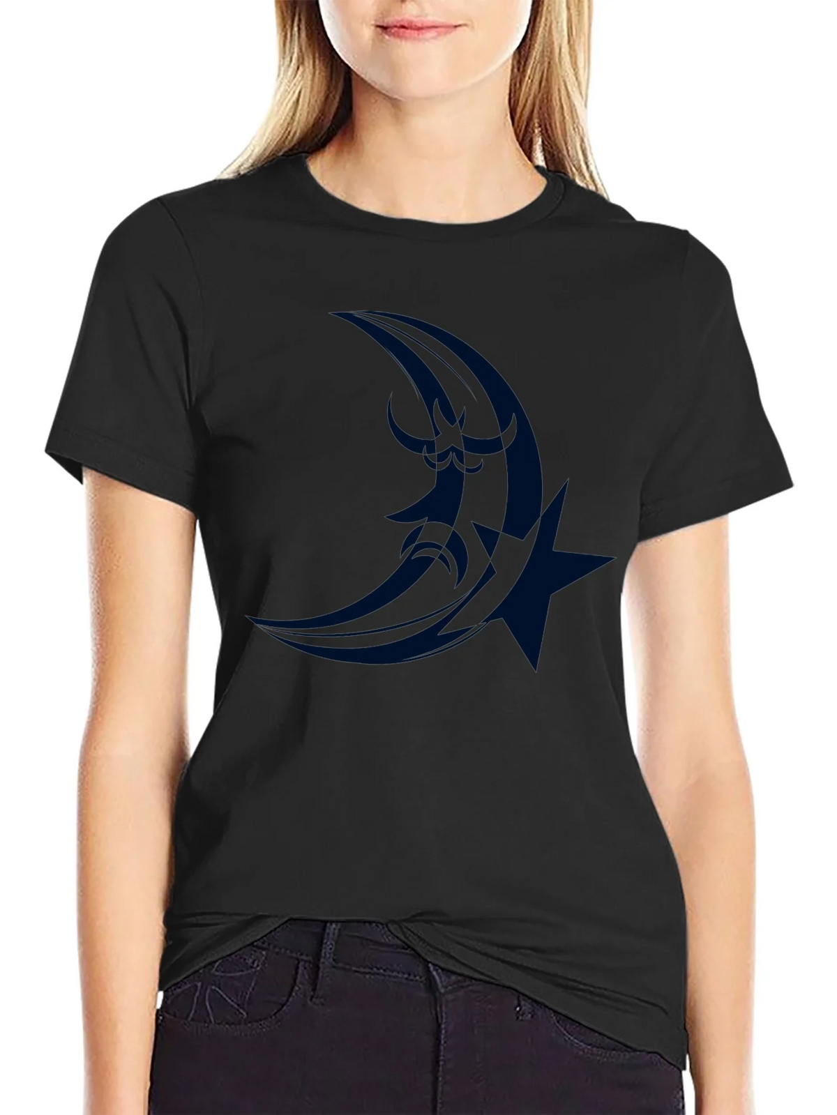 Moon & Star Graphic Tee - Stylish Comfort product image 5