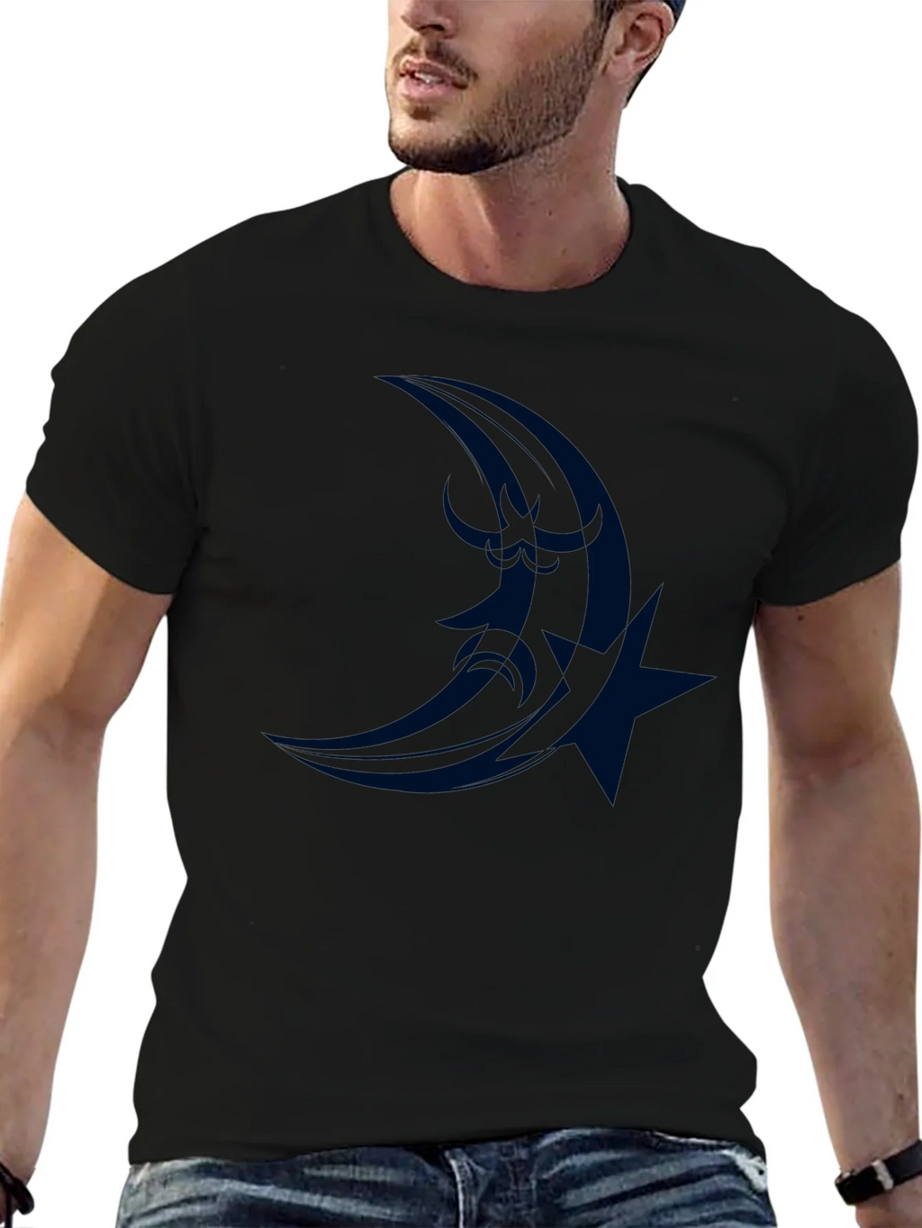 Moon & Star Graphic Tee - Stylish Comfort product image 9