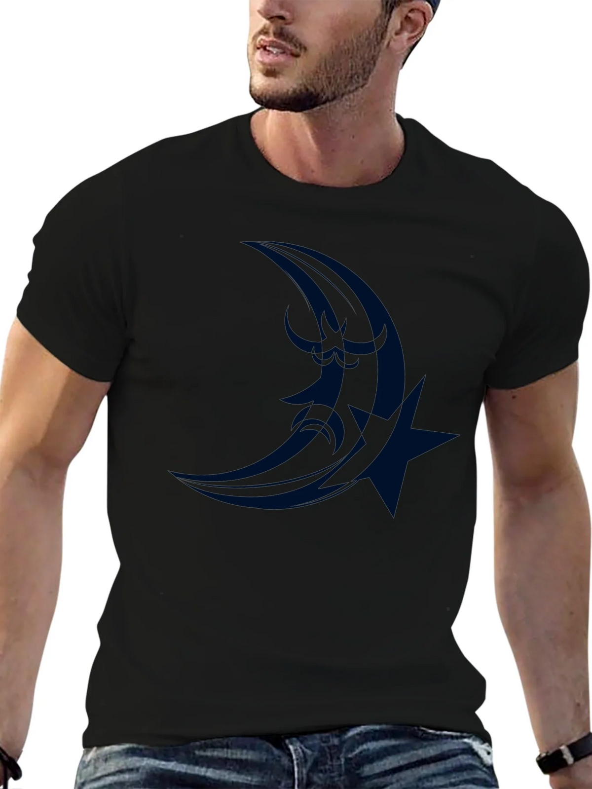Moon & Star Graphic Tee - Stylish Comfort product image 9