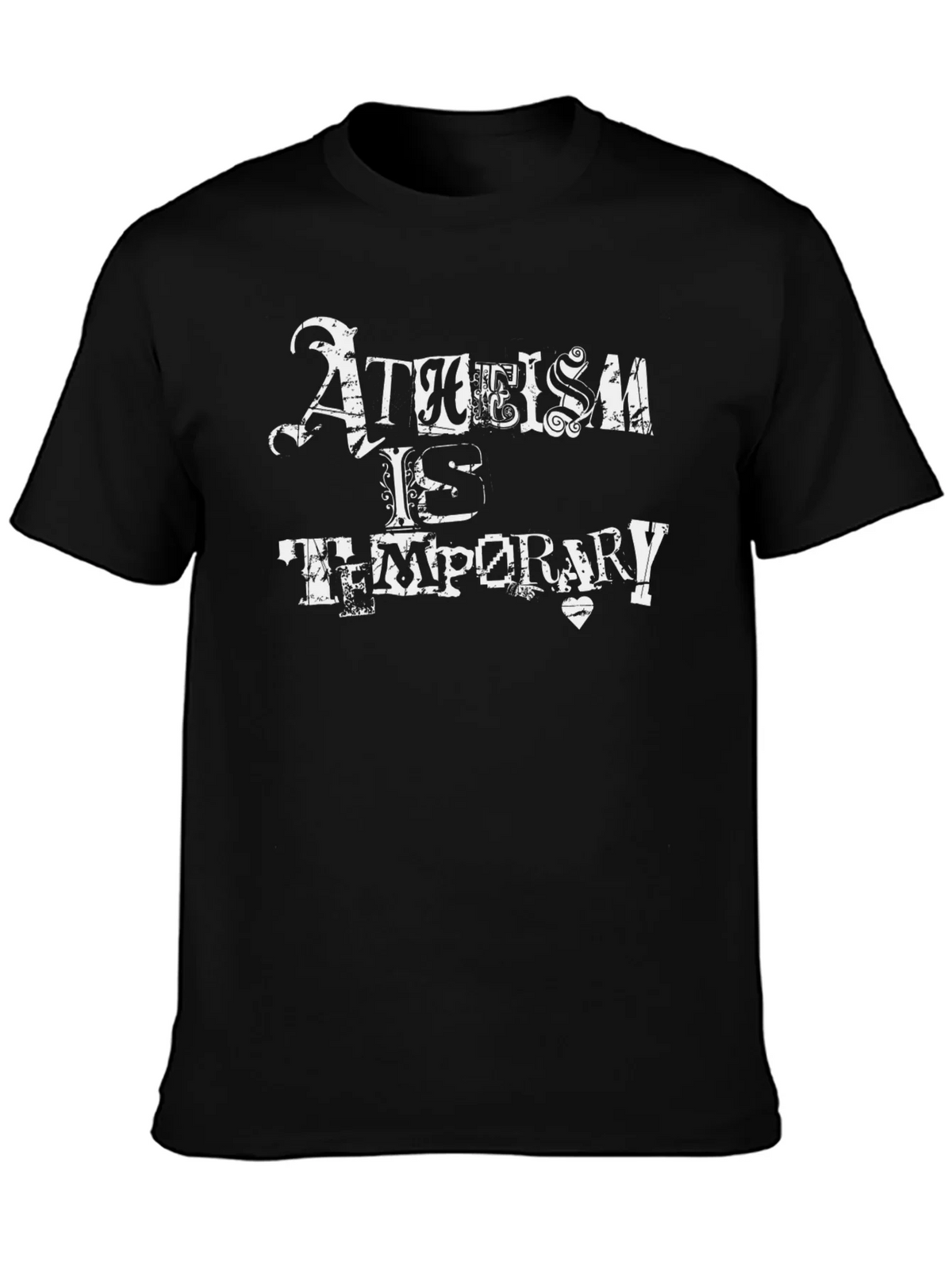 Atheism is Temporary Graphic T-Shirt product image 6