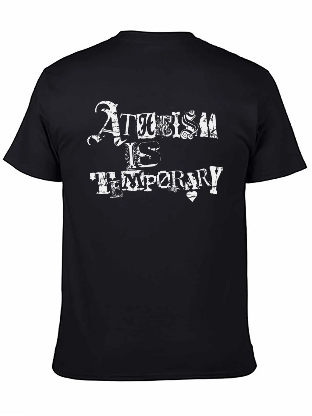 Atheism is Temporary Graphic T-Shirt product image 7