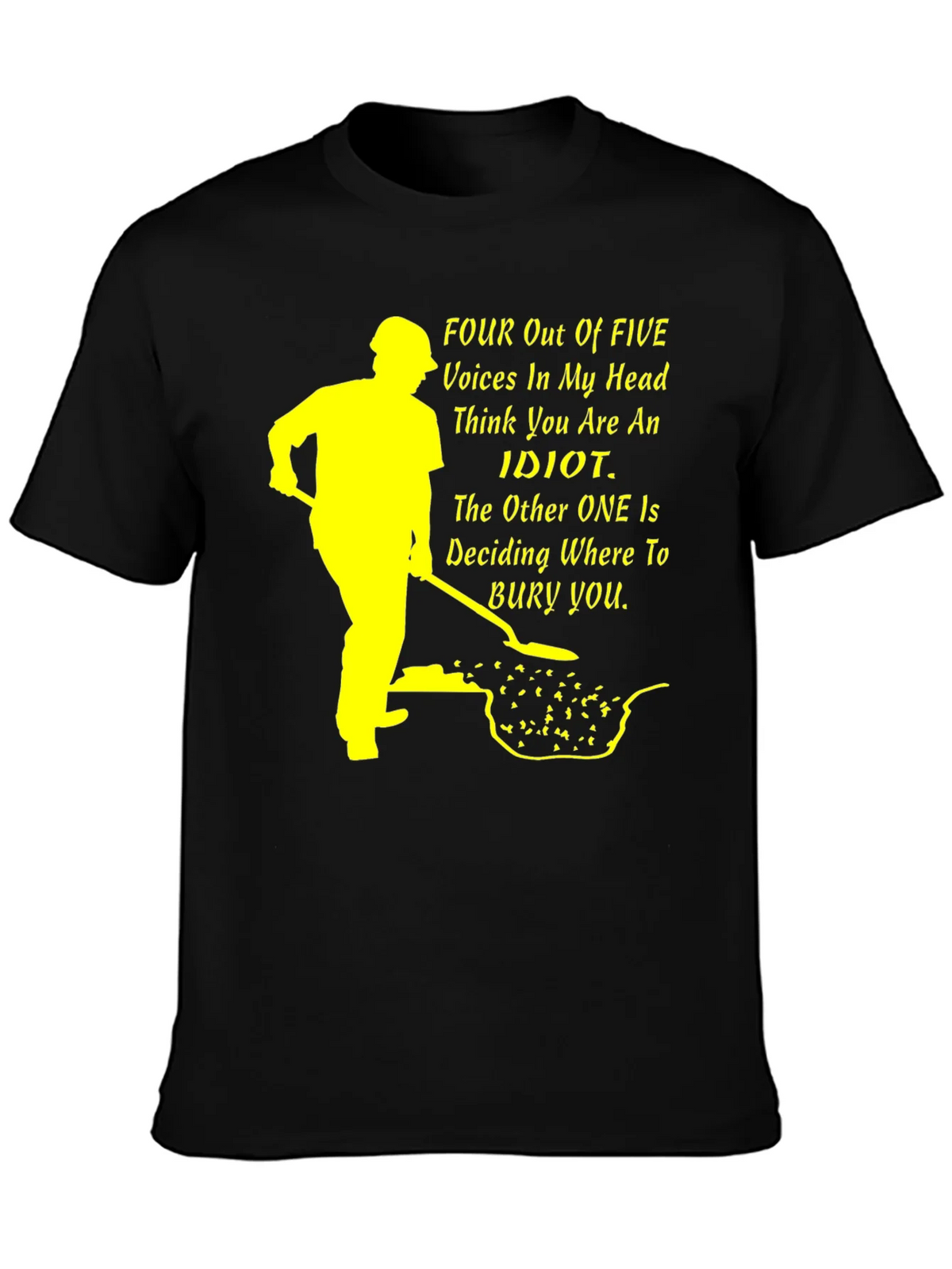 Four Out of Five Voices T-Shirt product image 6