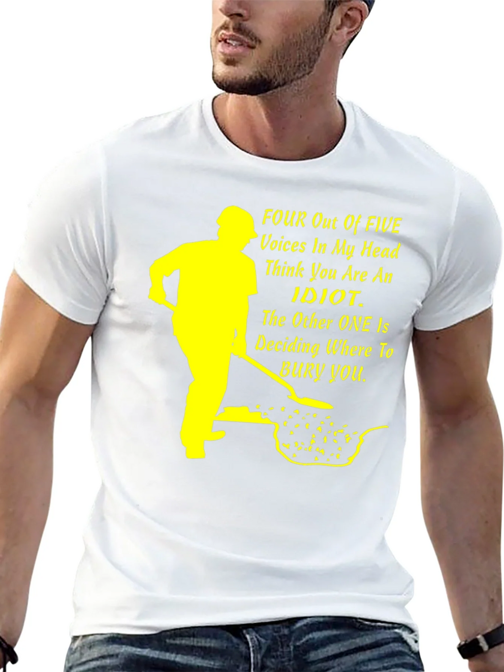 Four Out of Five Voices T-Shirt product image 4