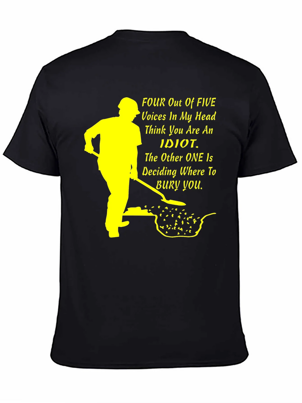 Four Out of Five Voices T-Shirt product image 7