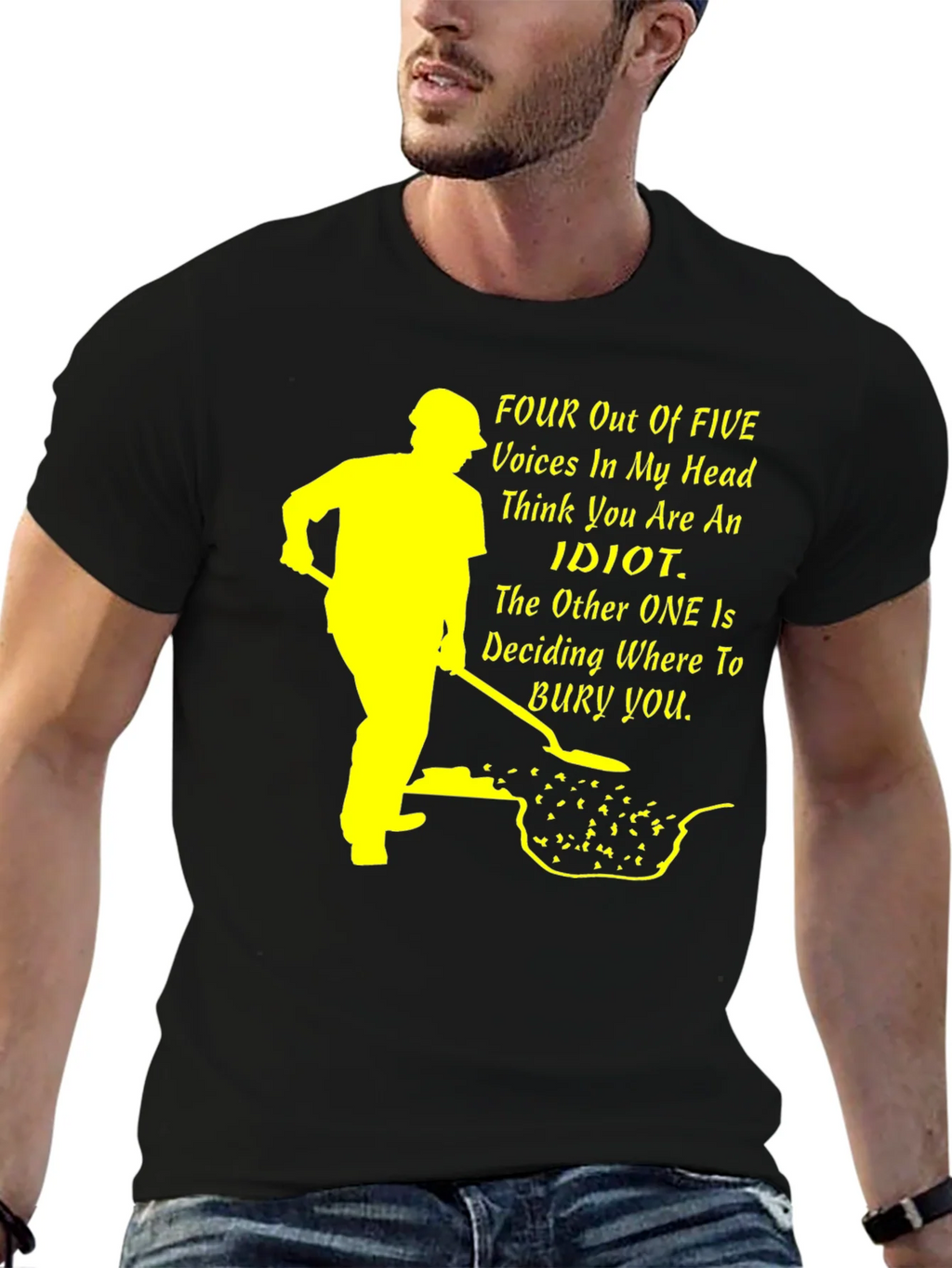 Four Out of Five Voices T-Shirt product image 9