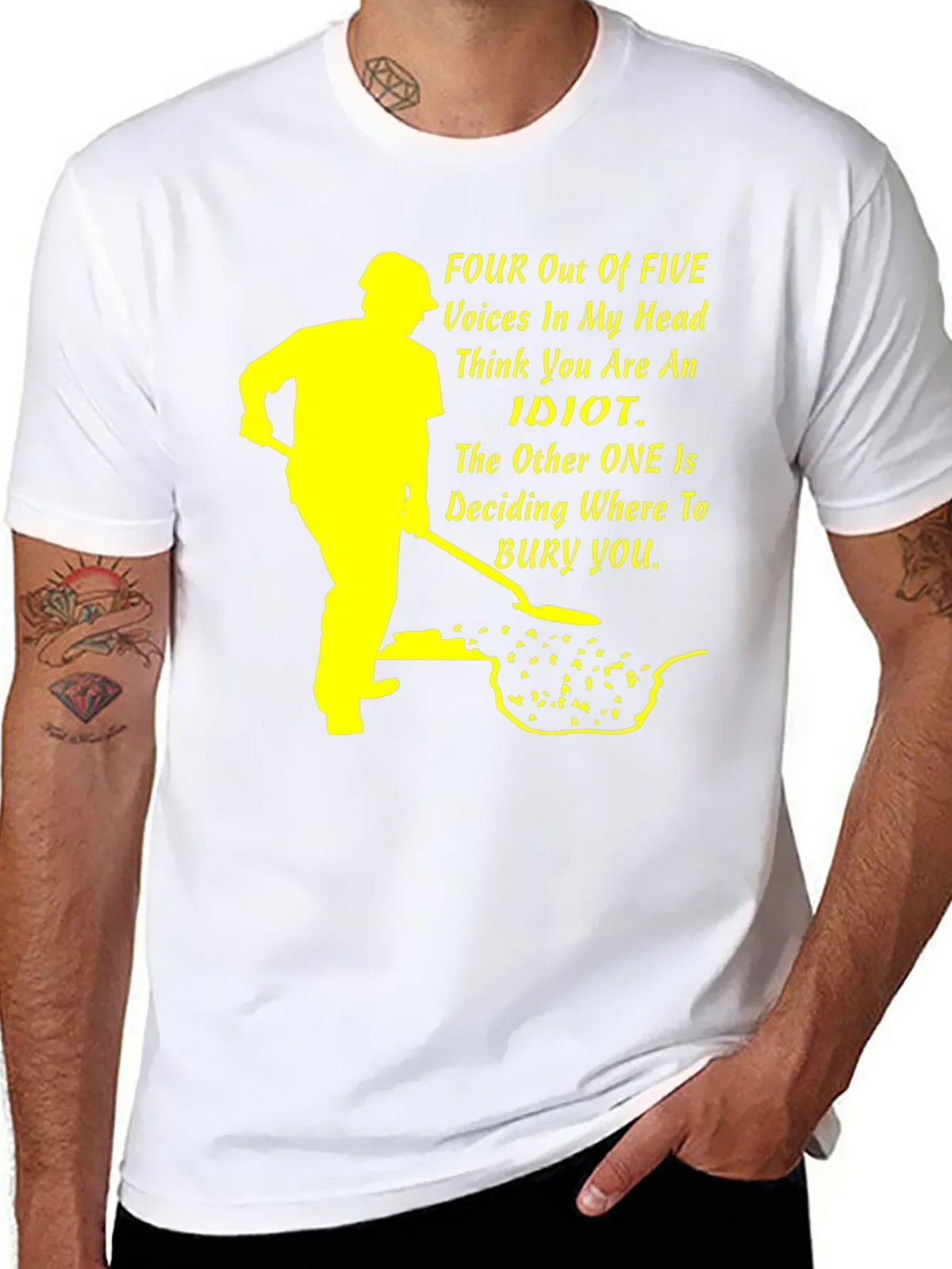 Four Out of Five Voices T-Shirt product image 10