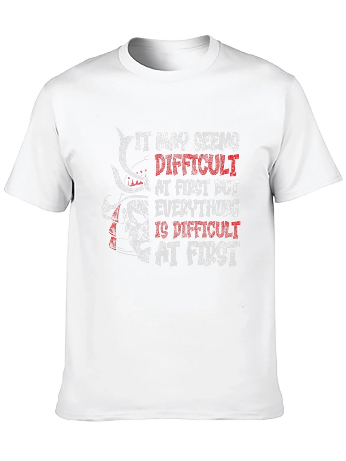 Samurai Warrior Motivational Graphic T-Shirt product image 12