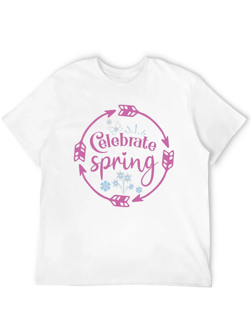 Celebrate Spring Arrow Circle T-Shirt product image 3
