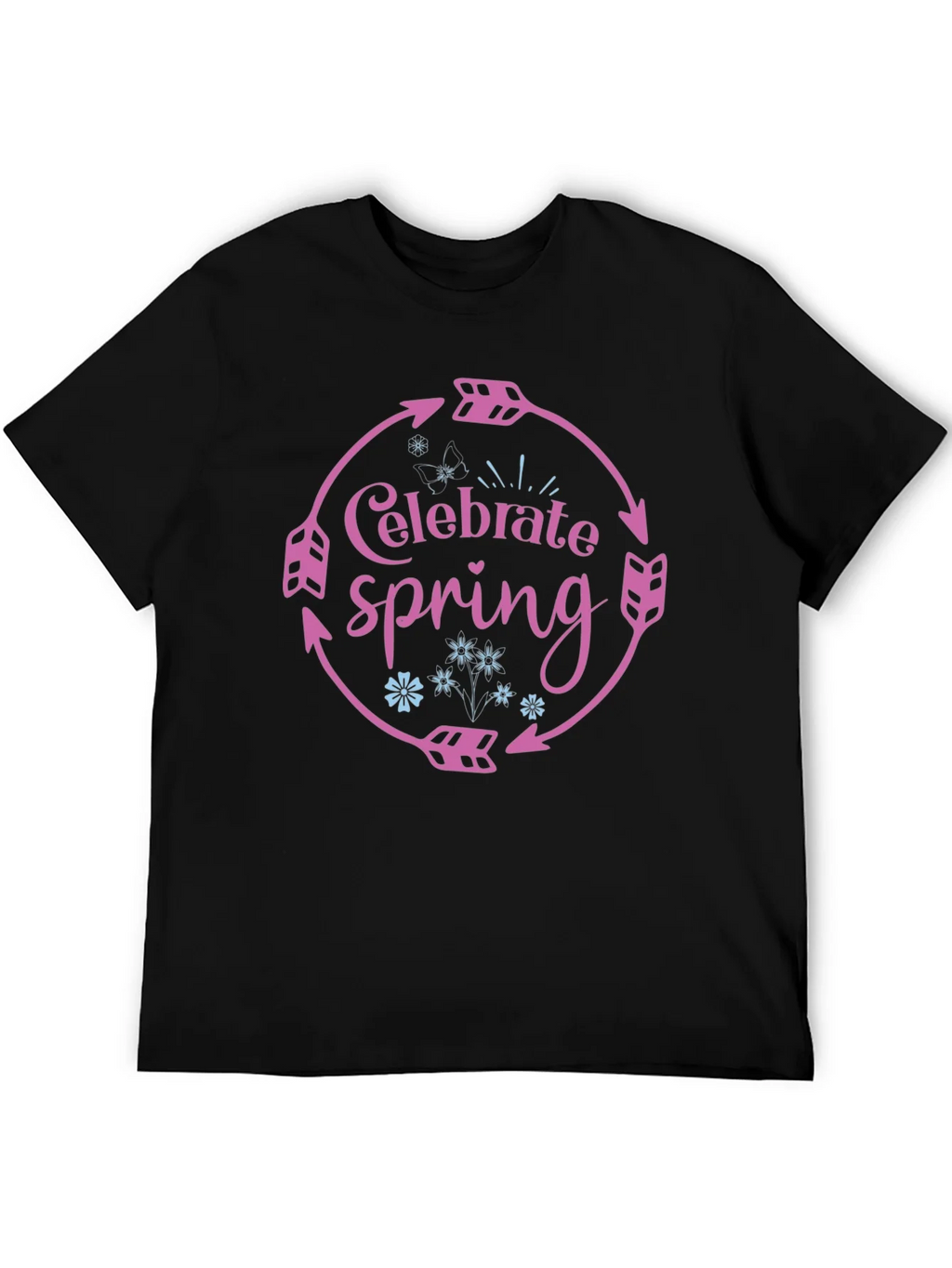 Celebrate Spring Arrow Circle T-Shirt product image 8